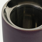 Ceramic Tea Mug Infuser Set with a Removable Fine-Mesh Strainer and Lid That Doubles as a Resting Tray