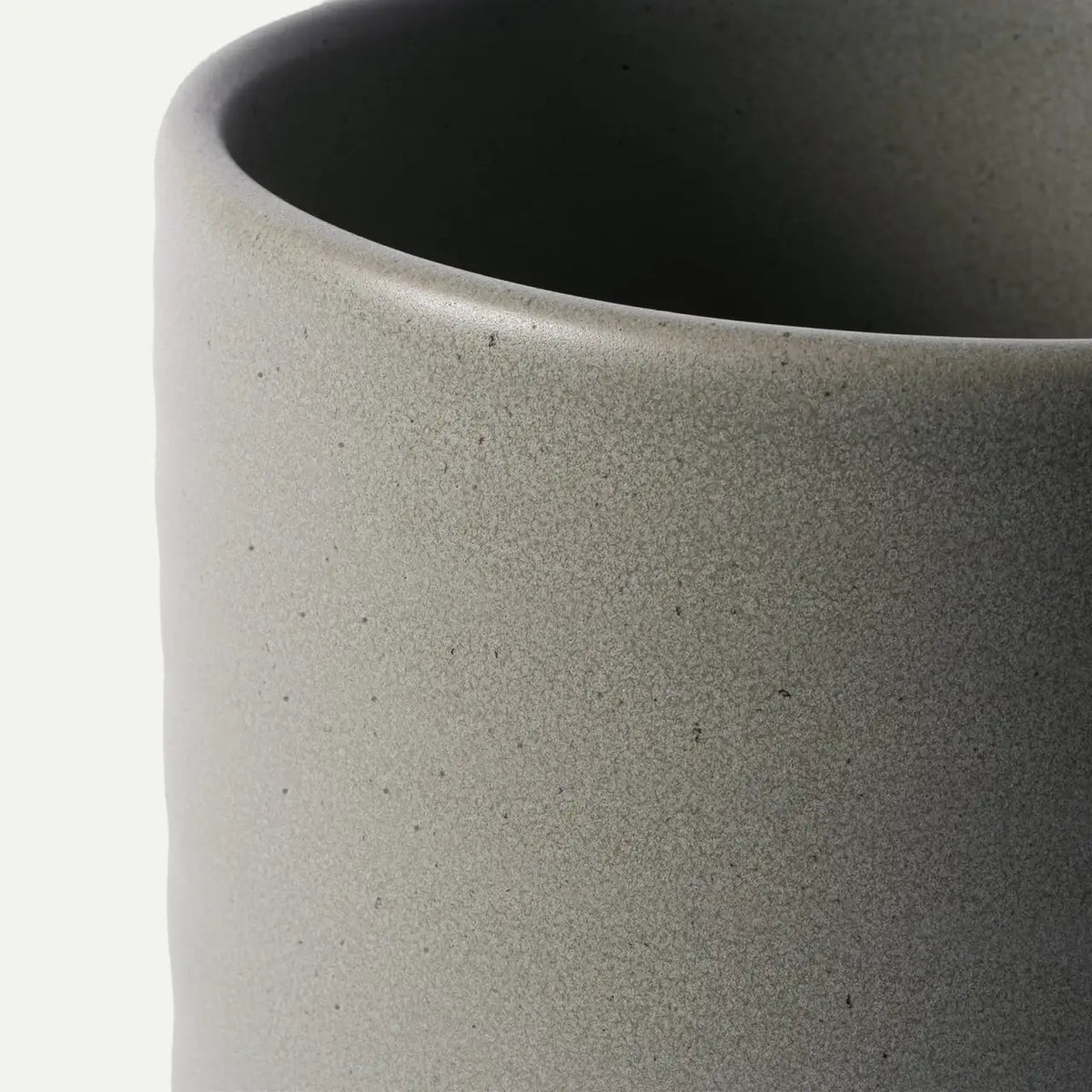 Ceramic Utensil Holder with a Wide Mouth and Stable Base for Easy Access to Everyday Cooking Tools