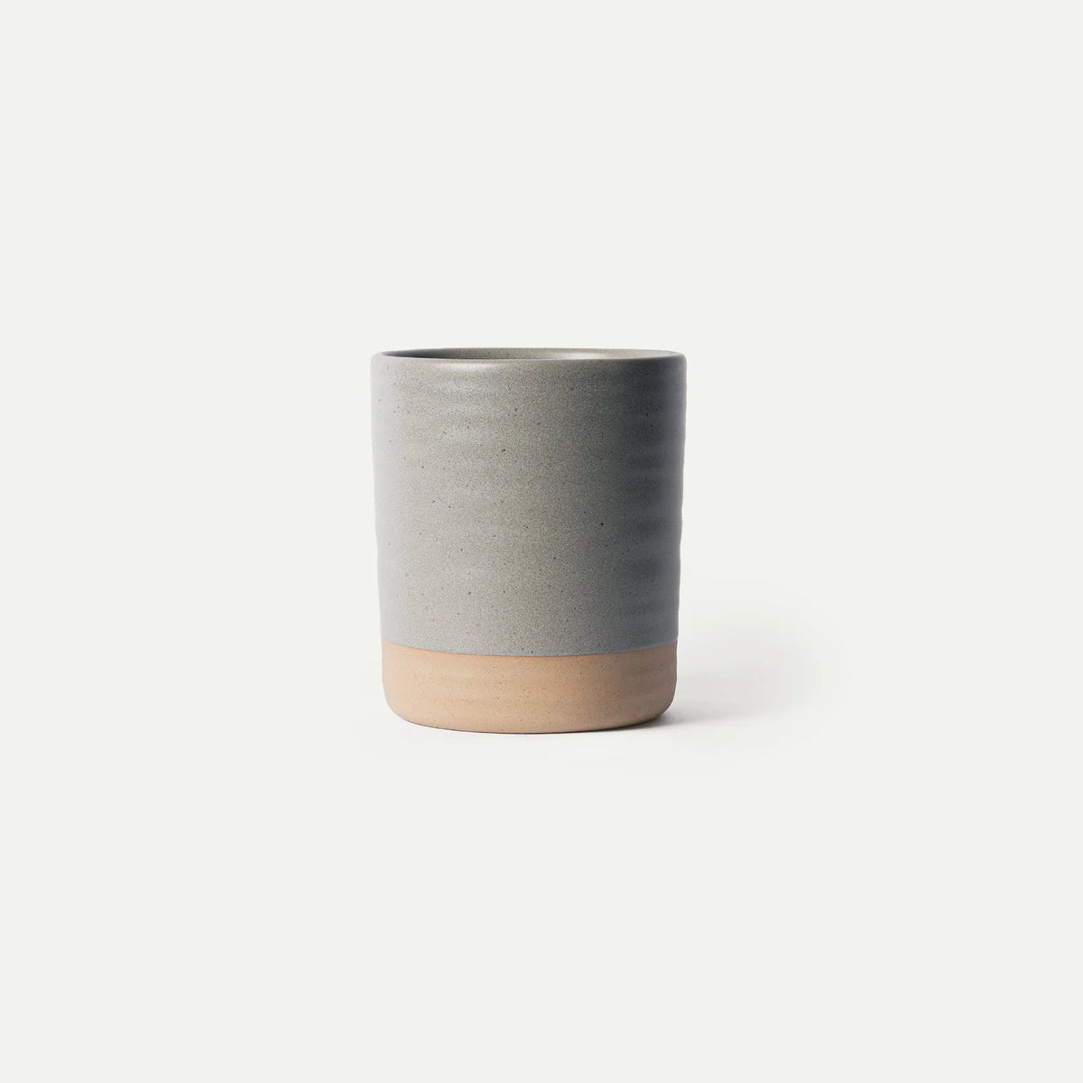 Ceramic Utensil Holder with a Wide Mouth and Stable Base for Easy Access to Everyday Cooking Tools
