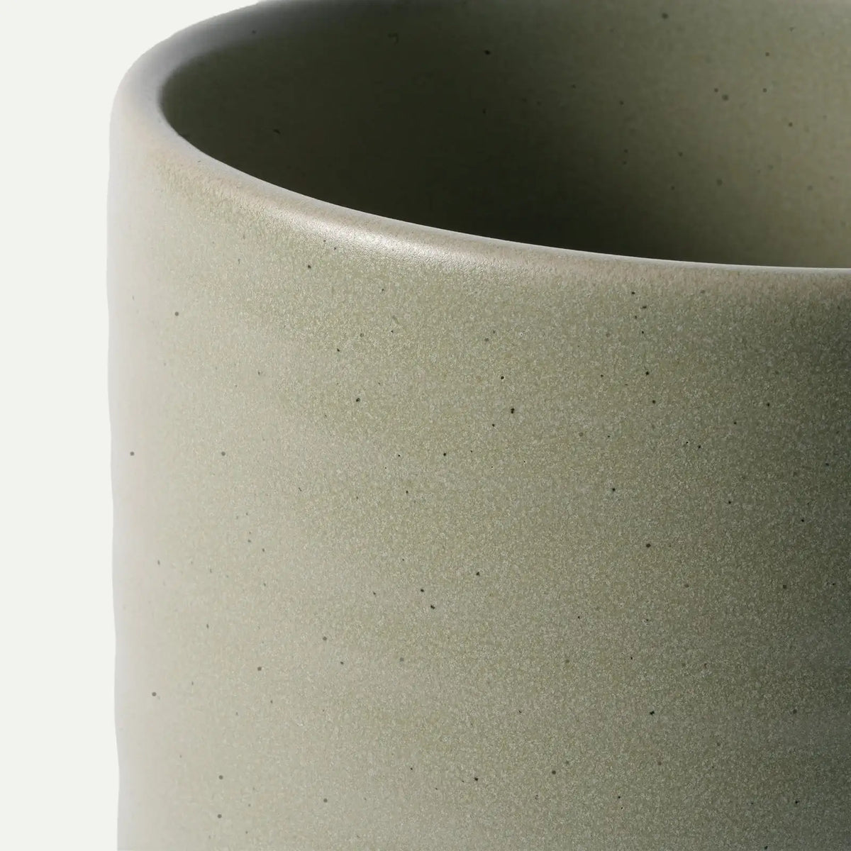 Ceramic Utensil Holder with a Wide Mouth and Stable Base for Easy Access to Everyday Cooking Tools