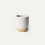 Ceramic Utensil Holder with a Wide Mouth and Stable Base for Easy Access to Everyday Cooking Tools — Oat