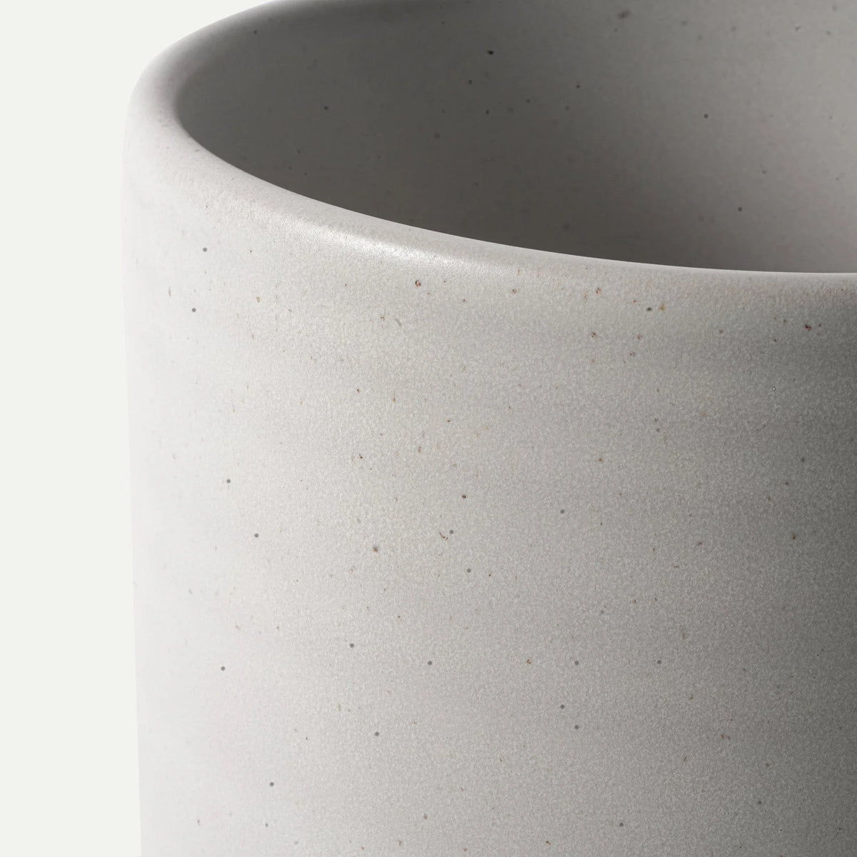 Ceramic Utensil Holder with a Wide Mouth and Stable Base for Easy Access to Everyday Cooking Tools