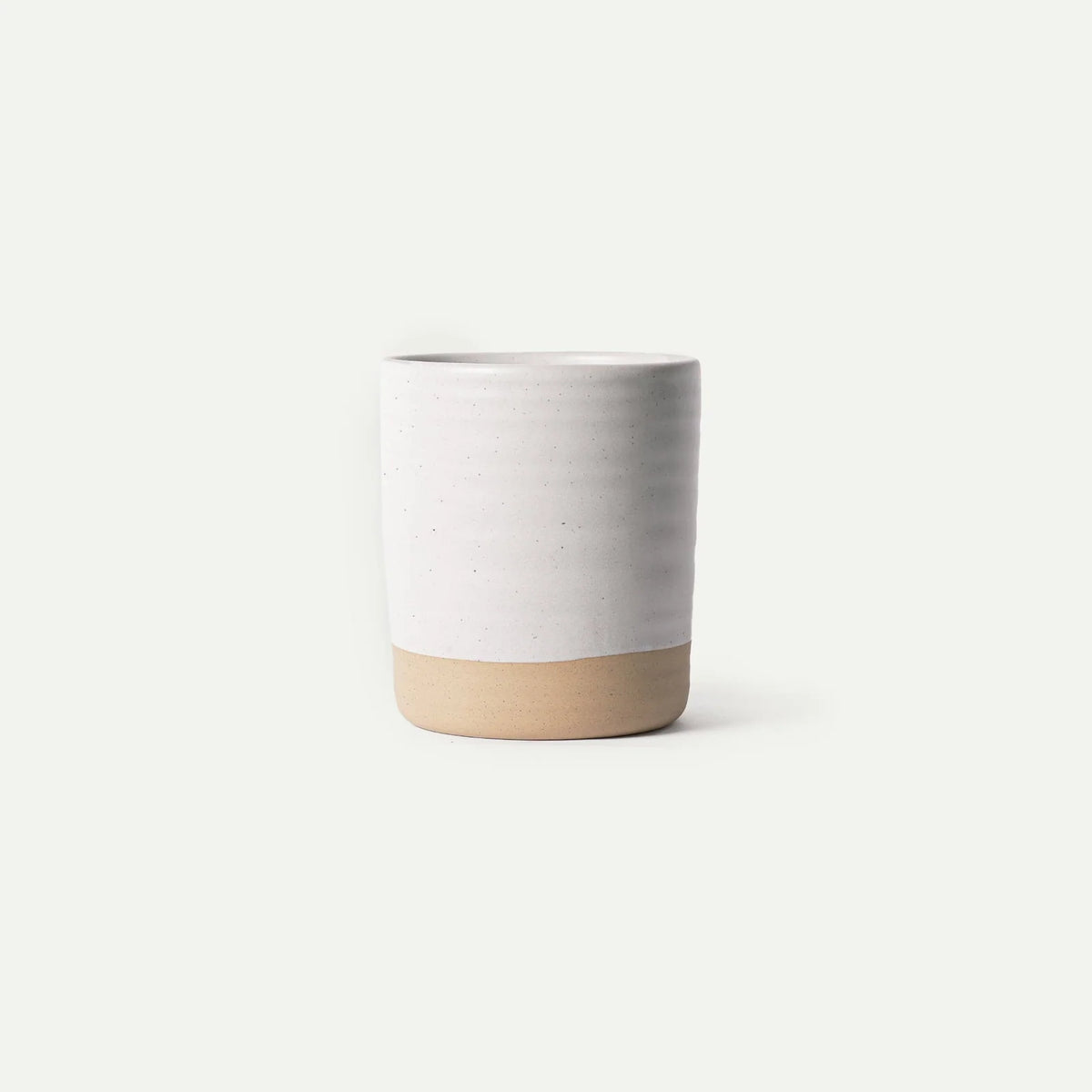 Ceramic Utensil Holder with a Wide Mouth and Stable Base for Easy Access to Everyday Cooking Tools