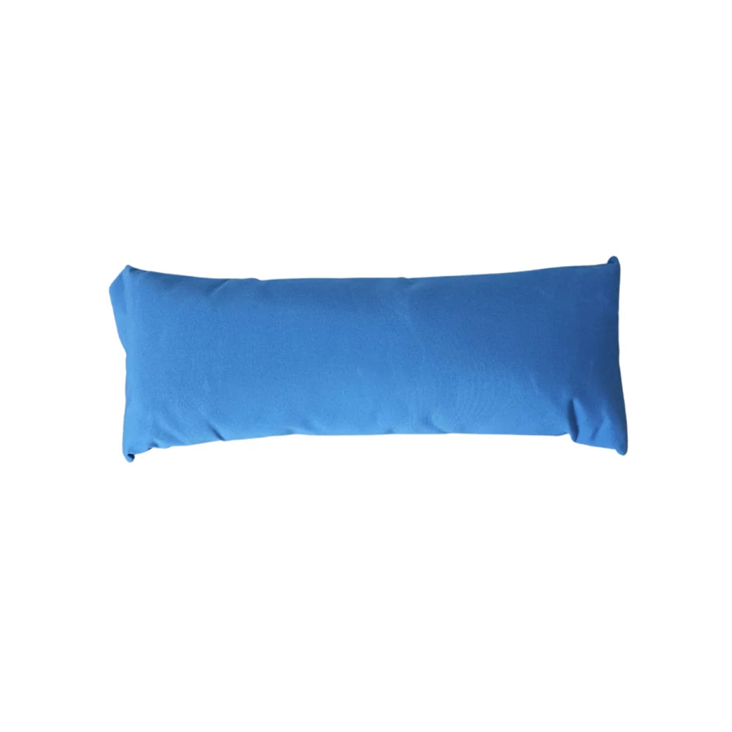 Chaise Lounge Pillow with Adjustable Neck Support and Water-Resistant Acrylic Fabric for Pool Lounging