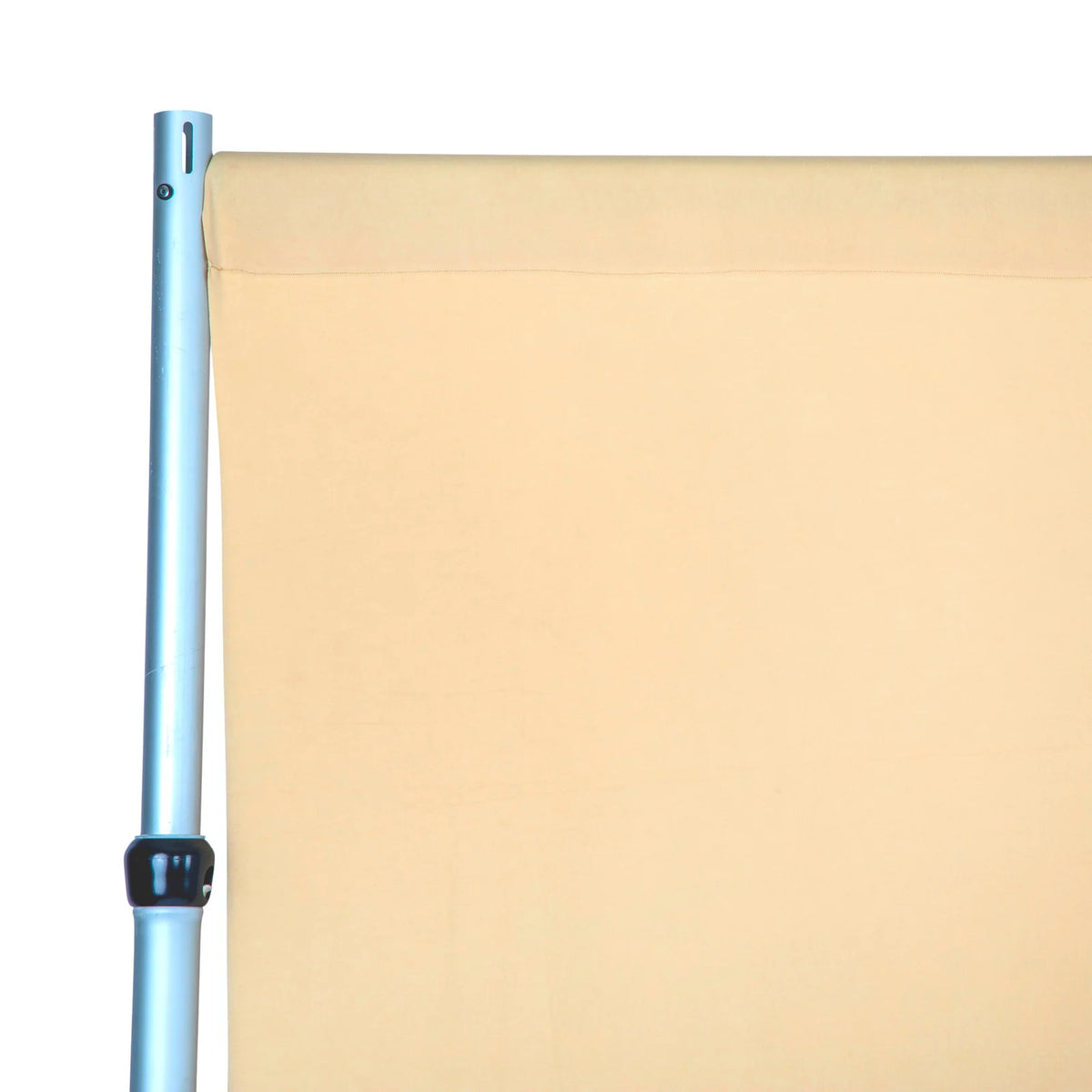 Champagne Spandex Backdrop Drape Curtain, 12 ft x 60 in Stretch