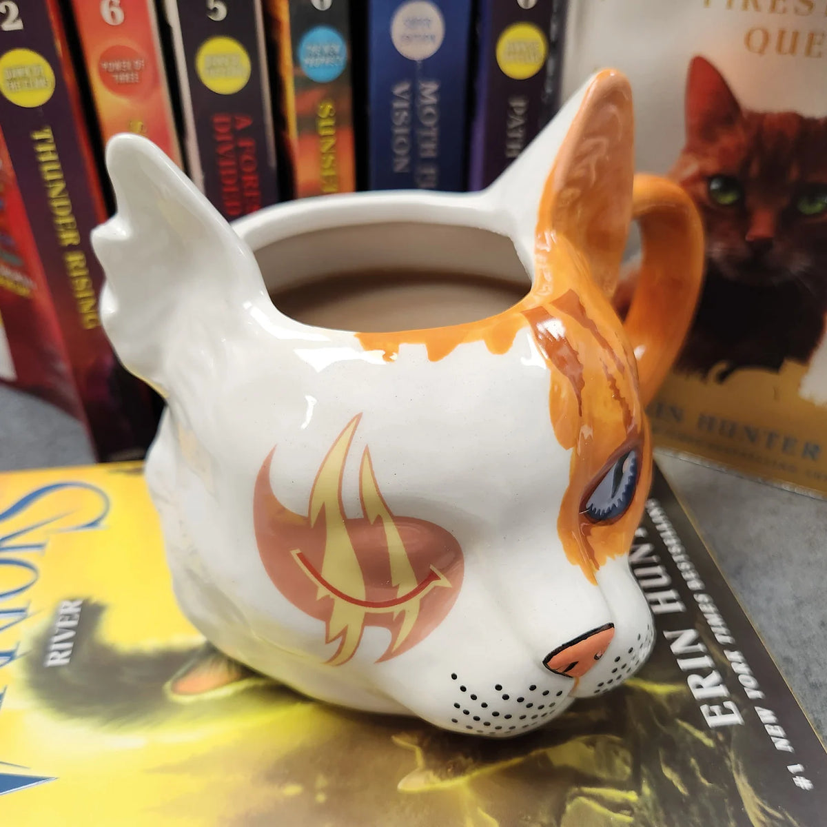 Character Mug for Morning Coffee, Decorative Drinkware That Doubles as a Handy Stationery Pot
