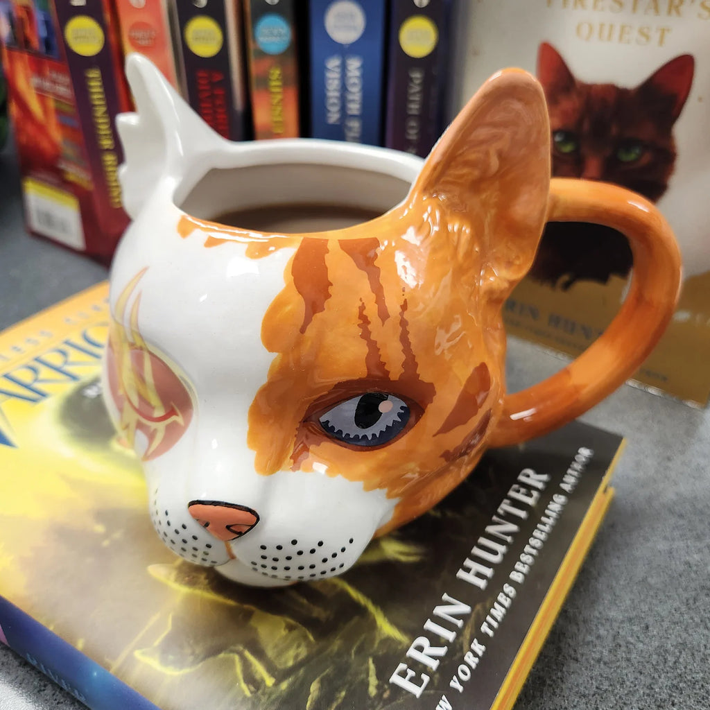 Character Mug for Morning Coffee, Decorative Drinkware That Doubles as a Handy Stationery Pot