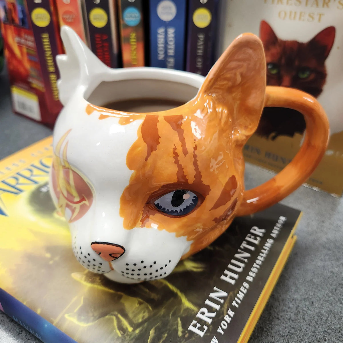 Character Mug for Morning Coffee, Decorative Drinkware That Doubles as a Handy Stationery Pot