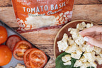 Charcuterie Food Gift Basket with Wisconsin Cheese Curds, Summer Sausage and Cherry Lavender Jam for Easy Entertaining
