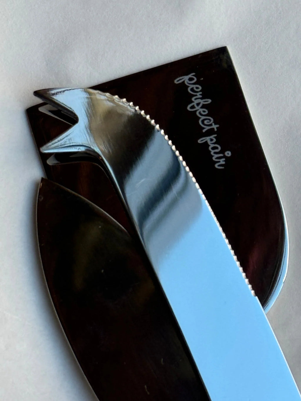 Cheese Knife Set with Three 18/10 Stainless Steel Blades, Spiral Handles, Keepsake Box and Optional Engraving