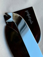 Cheese Knife Set with Three 18/10 Stainless Steel Blades, Spiral Handles, Keepsake Box and Optional Engraving