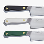 Chef's Knife in Enoki White with Three-Layer Japanese Steel for Everyday Kitchen Prep · Enoki White color