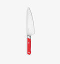 Chef's Knife in Red, 6.5-Inch Size