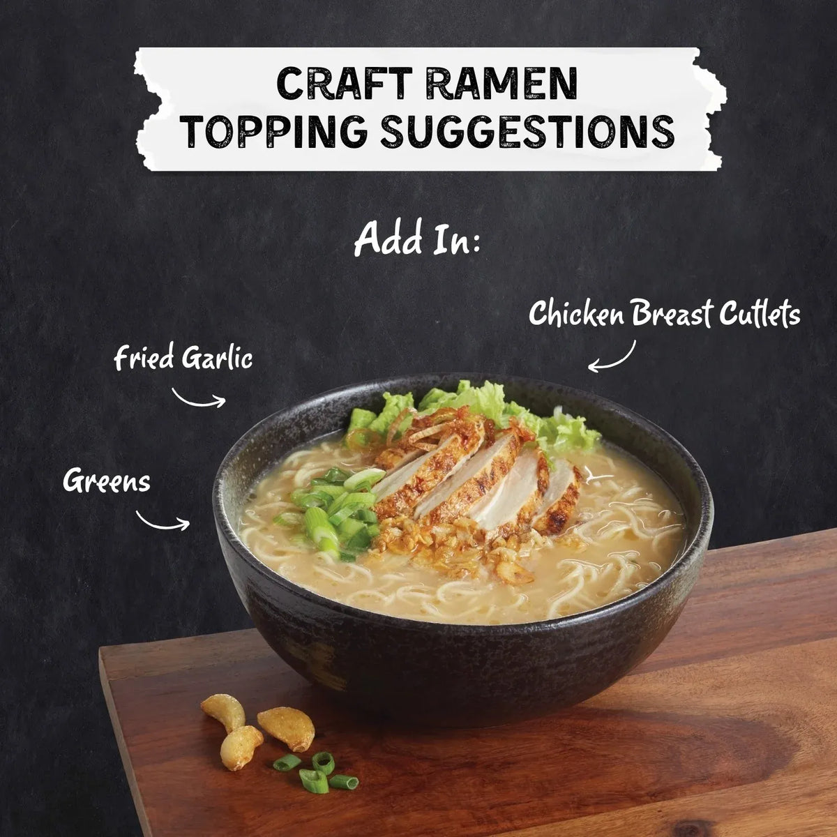 Chicken Bone Broth Ramen Noodle Soup Pillow Packs, Organic