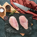 Chicken Breasts from Free-Range Birds, Air-Chilled and Hand-Cut