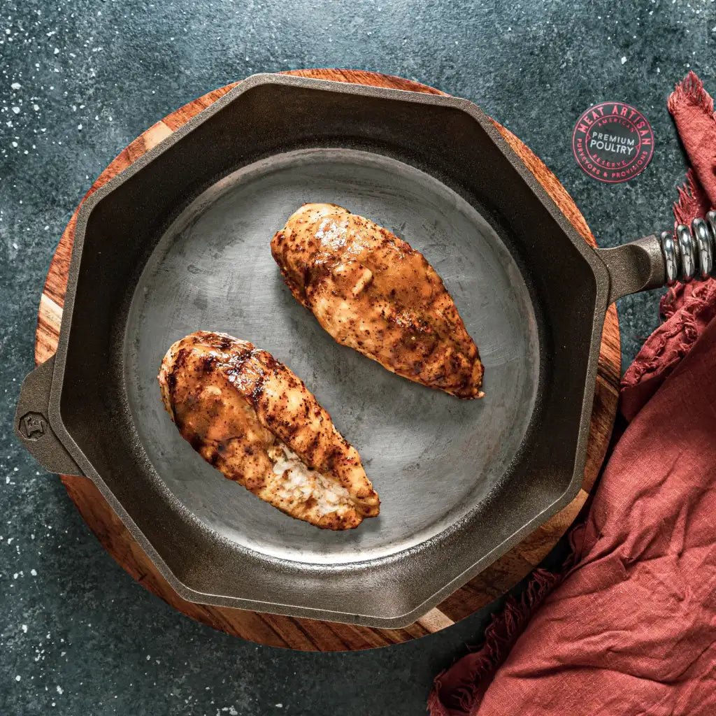 Chicken Breasts from Free-Range Birds, Air-Chilled and Hand-Cut