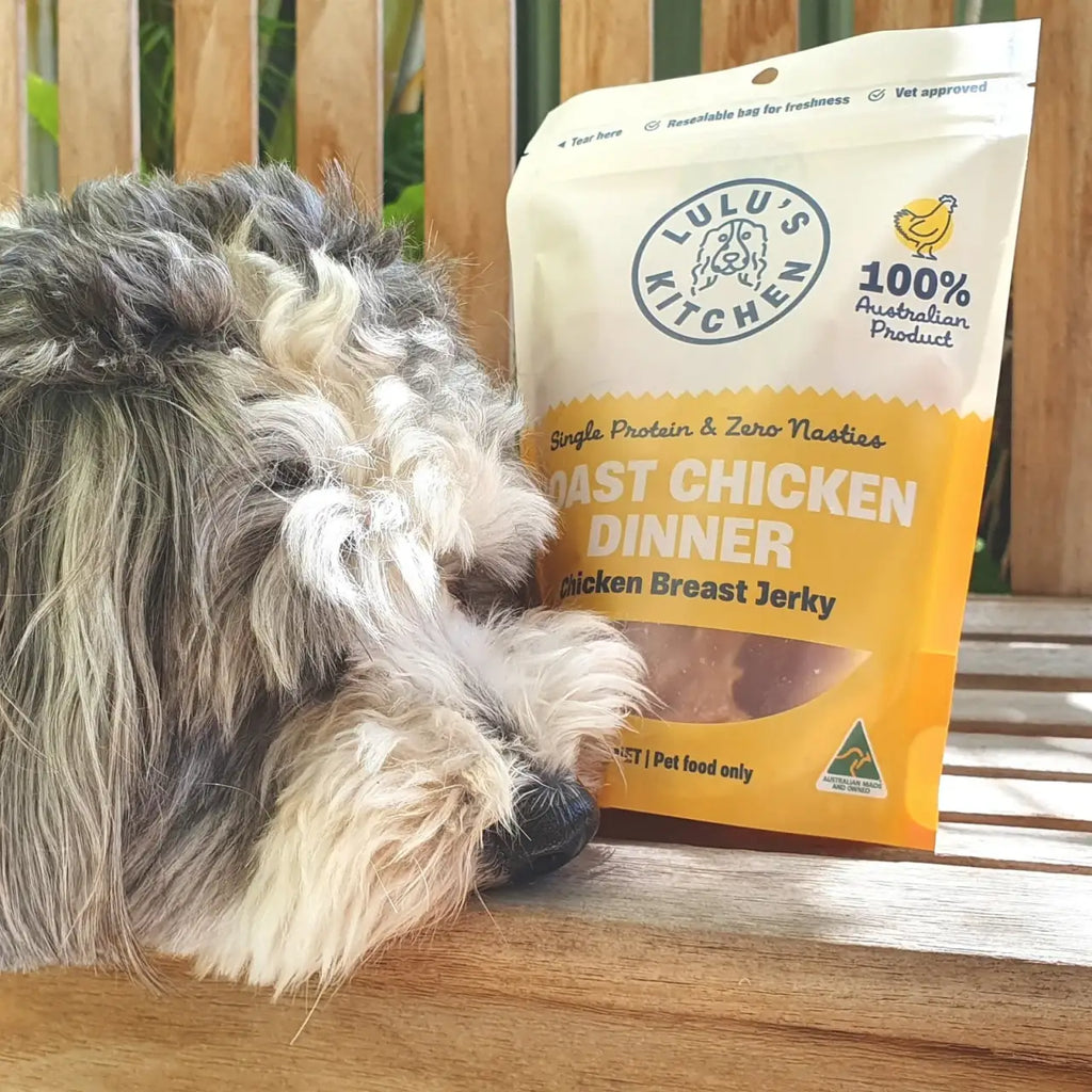 Chicken Jerky Dog Treats Made from Australian Chicken Breast