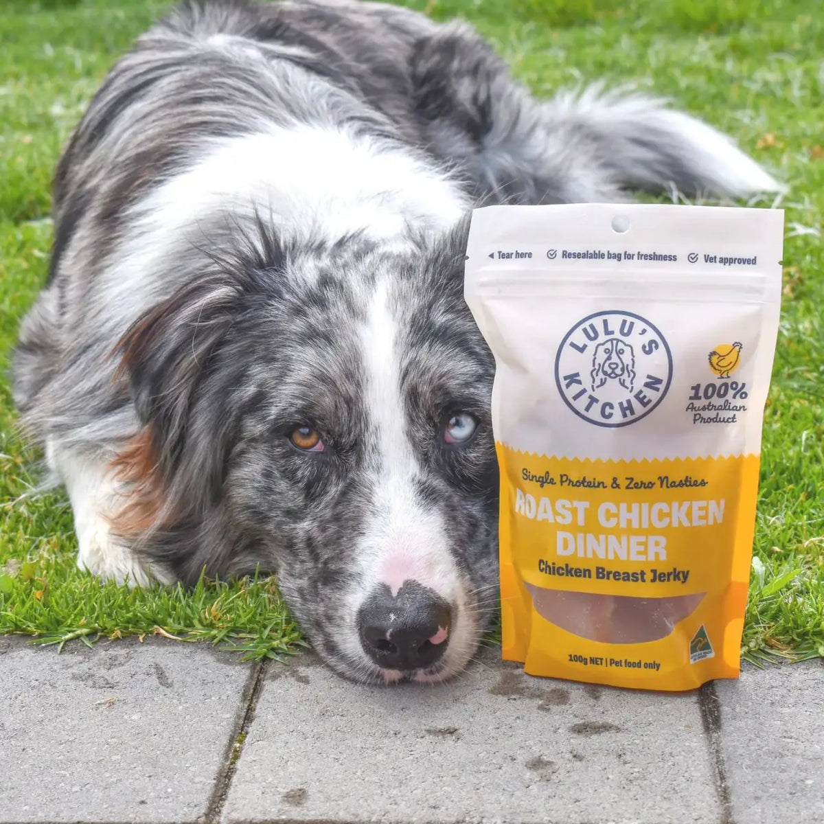 Chicken Jerky Dog Treats Made from Australian Chicken Breast