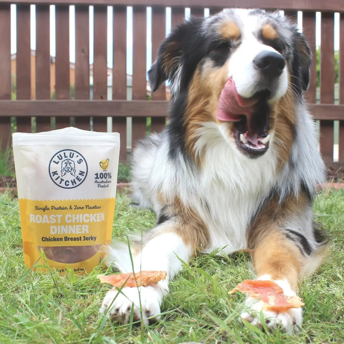 Chicken Jerky Dog Treats Made from Australian Chicken Breast