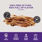 Chicken Jerky Dog Treats Made from Single-Ingredient Chicken