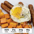 Chicken Sausage Breakfast Skillet
