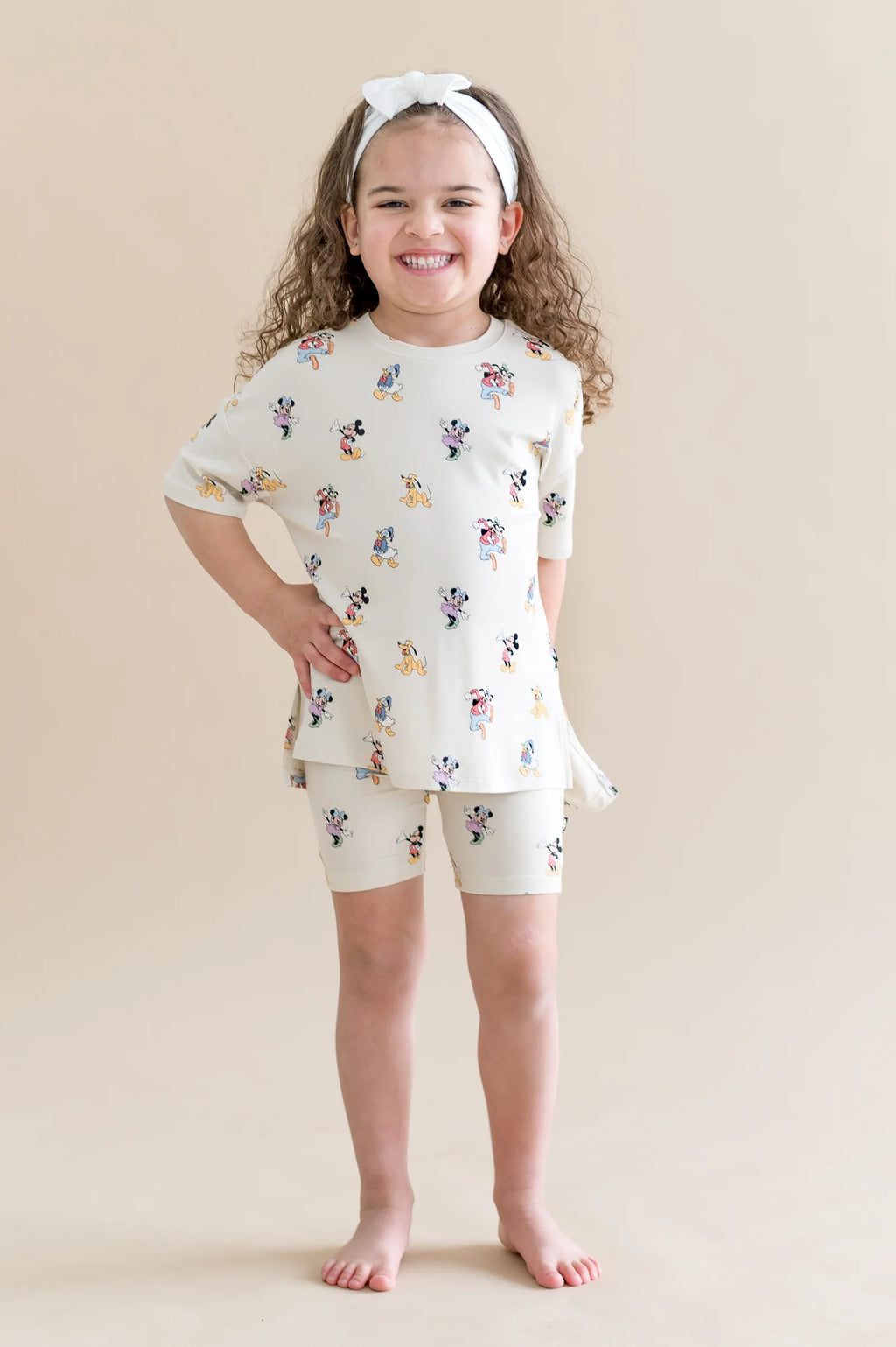 Children's Biker Short Set