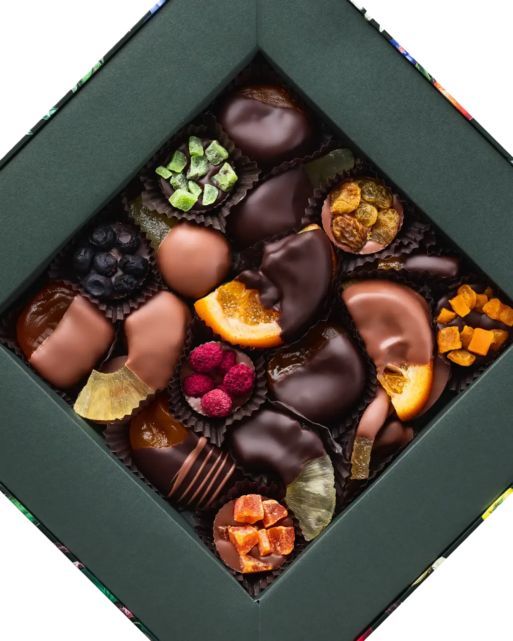 Chocolate Covered Fruit Gift Box