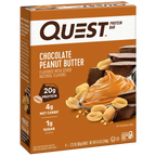 Chocolate Peanut Butter Protein Bar, 4 Count Box