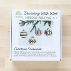 Christmas Ornament Needle Felting Kit