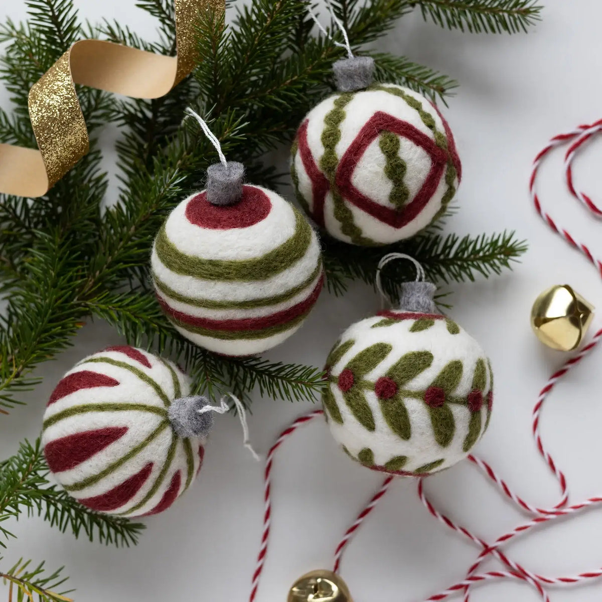 Christmas Ornament Needle Felting Kit