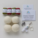 Christmas Ornament Needle Felting Kit