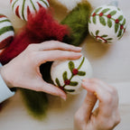 Christmas Ornament Needle Felting Kit