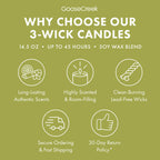 Cider & Sweaters 3-Wick Candle