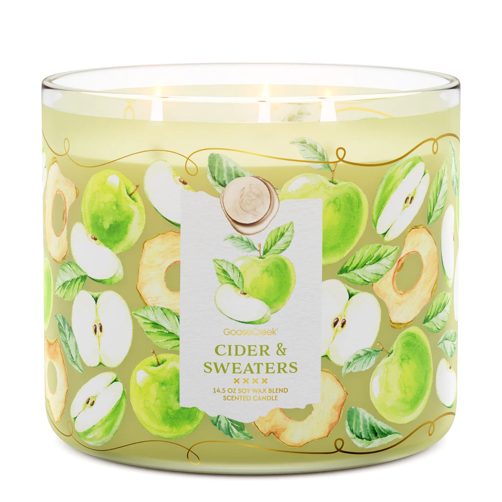 Cider & Sweaters 3-Wick Candle