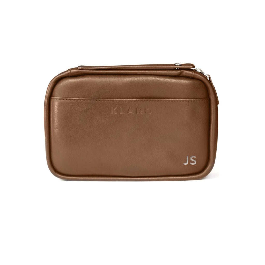 Cigar Travel Case in Full-Grain Italian Leather