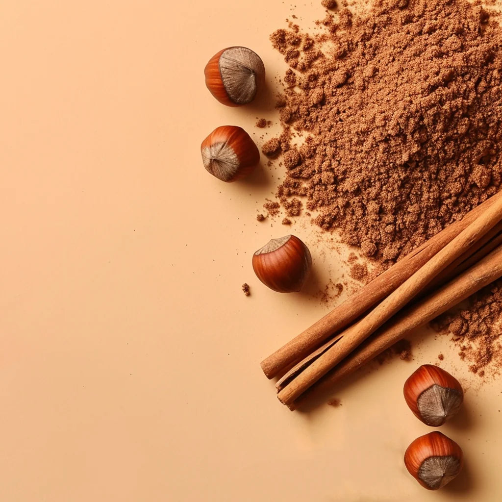 Cinnamon Hazelnut Flavored Coffee with Whole Bean or Brew-Specific Grind in 340 g or 908 g Bags