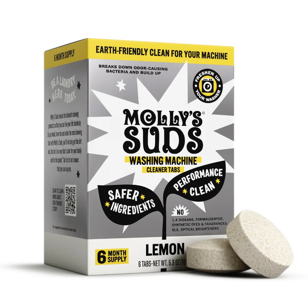 Citrus-Scented Washing Machine Cleaner Tablets, 6 Count