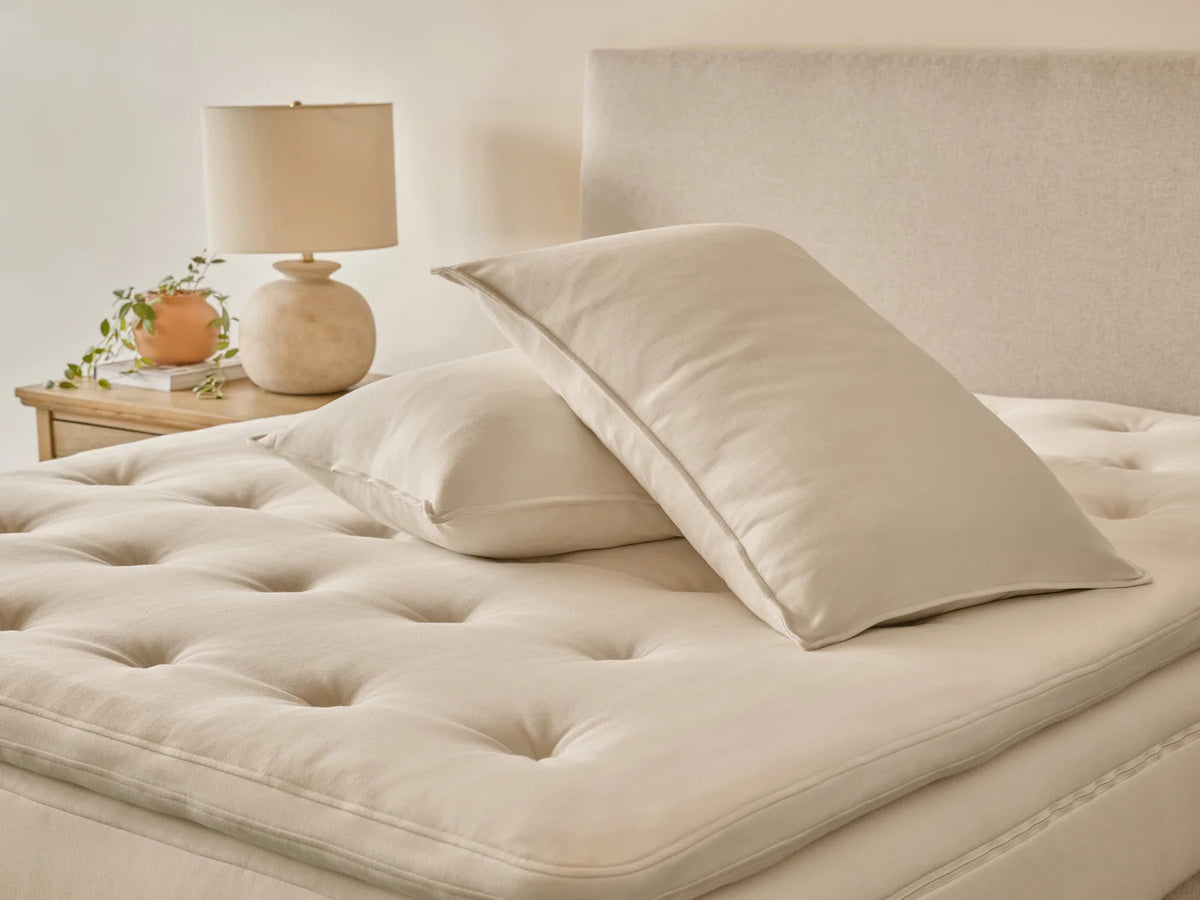Classic Organic Latex Pillow in Standard, Queen, and King Sizes for Balanced Comfort Across Sleep Positions