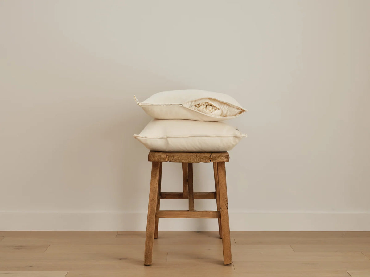 Classic Organic Latex Pillow in Standard, Queen, and King Sizes for Balanced Comfort Across Sleep Positions