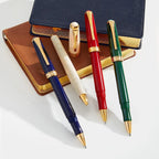 Classic Rollerball Pen with 24k Gold-Plated Appointments, Balanced Lacquered Finish and Four Color Choices