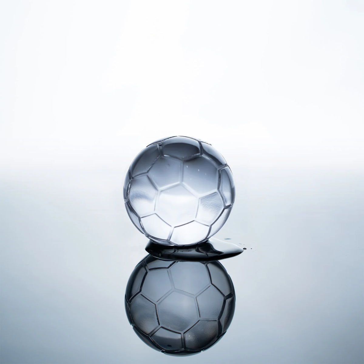 Clear Ice Mold Inspired by Iconic Sports, Football