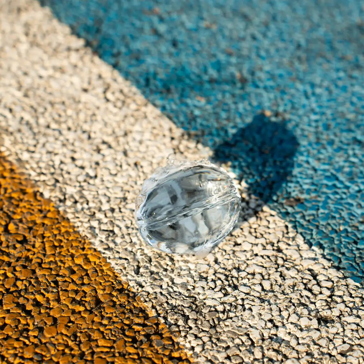 Clear Ice Mold Inspired by Iconic Sports