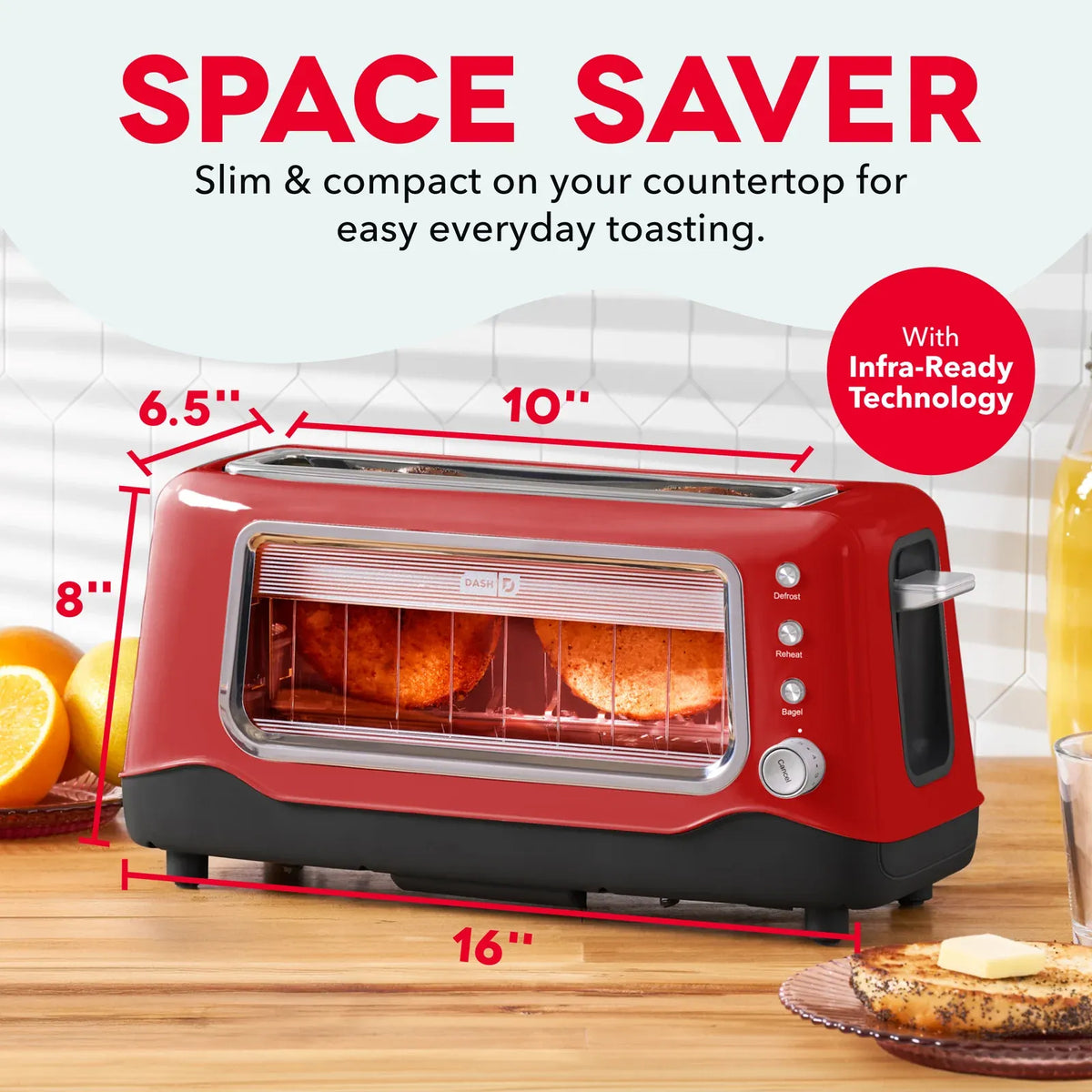 Clear View Toaster