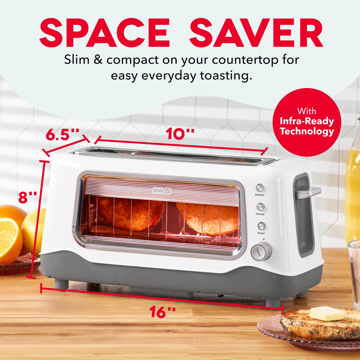 Clear View Toaster