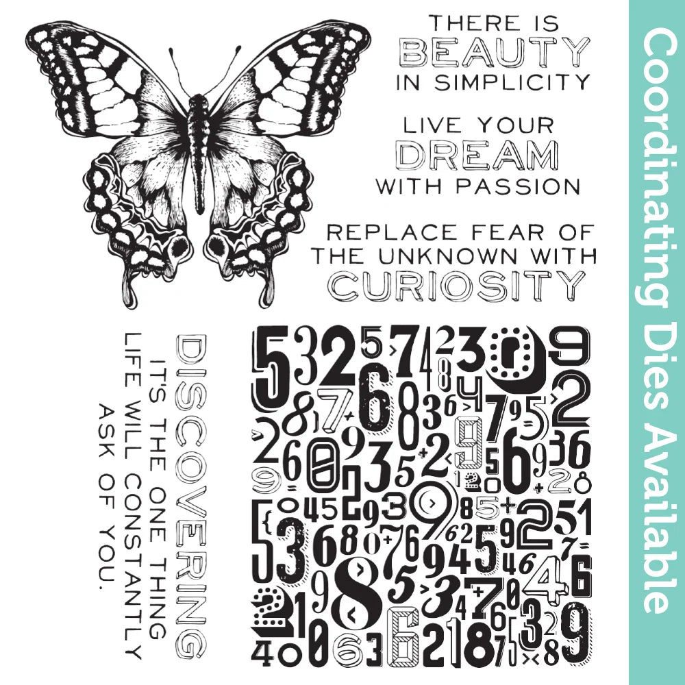 Cling Rubber Stamp Set
