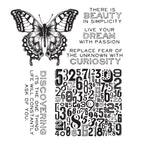 Cling Rubber Stamp Set
