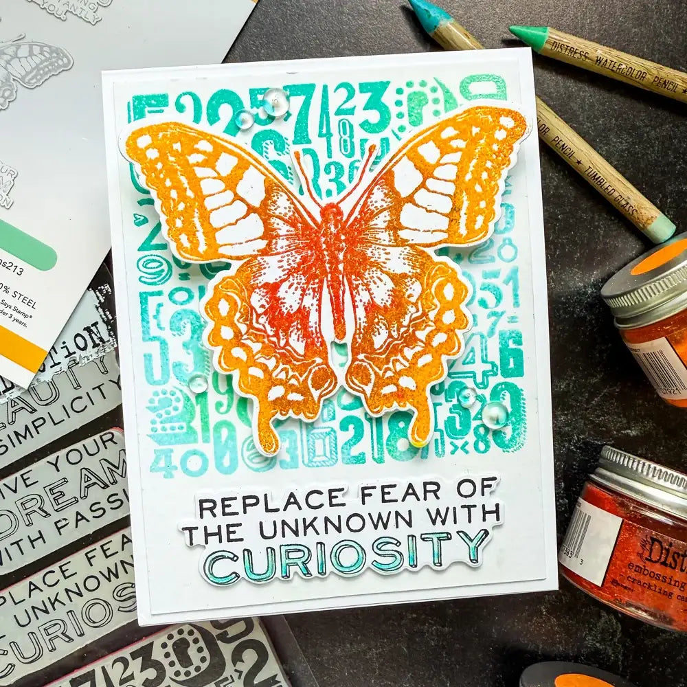 Cling Rubber Stamp Set