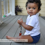 Cloth Diaper Cover with Adjustable Newborn-to-Potty-Trained Sizing, Waterproof Outer Layer and Snap or Hook-and-Loop Closu