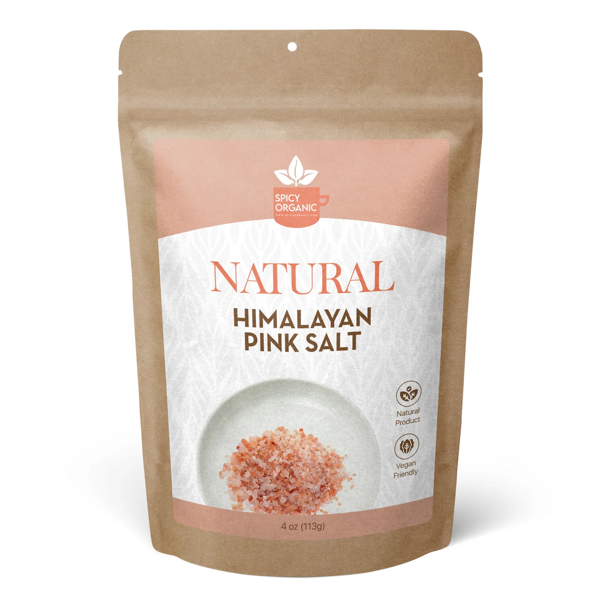 Coarse Himalayan Pink Salt, 4 OZ