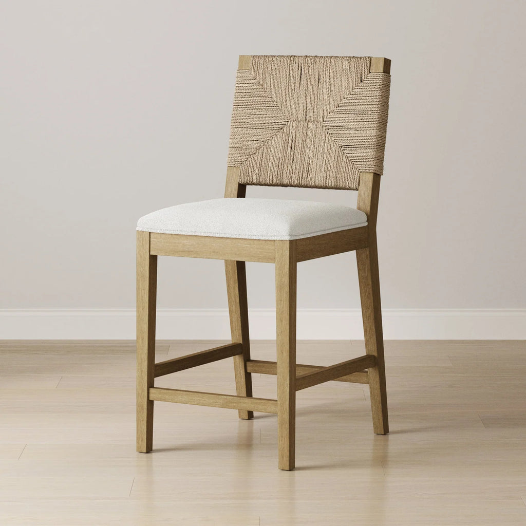 Coastal Modern Counter Stool